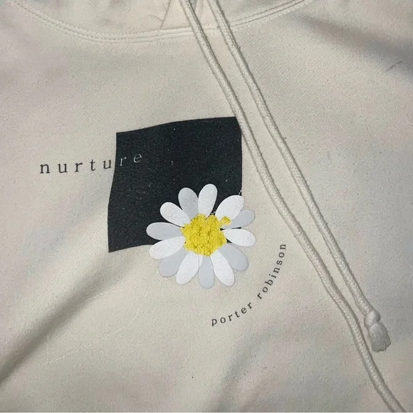 Porter Robinson Nuture S beige petal hoodie - Picture 4 of 6